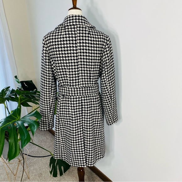 Kate Spade belted houndstooth jacket - Picture 7 of 13